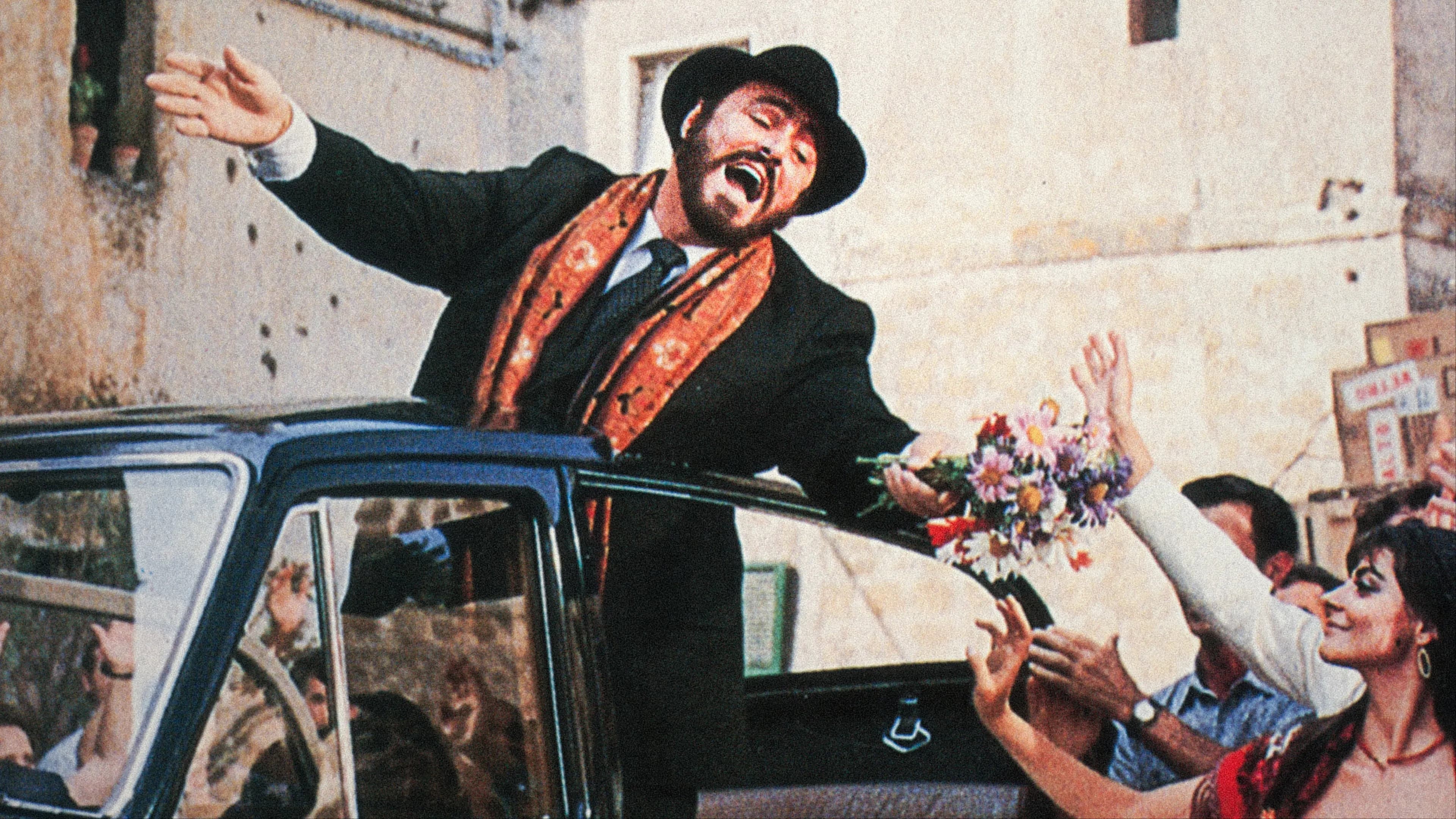 Pavarotti, Birth of a Pop Star backdrop