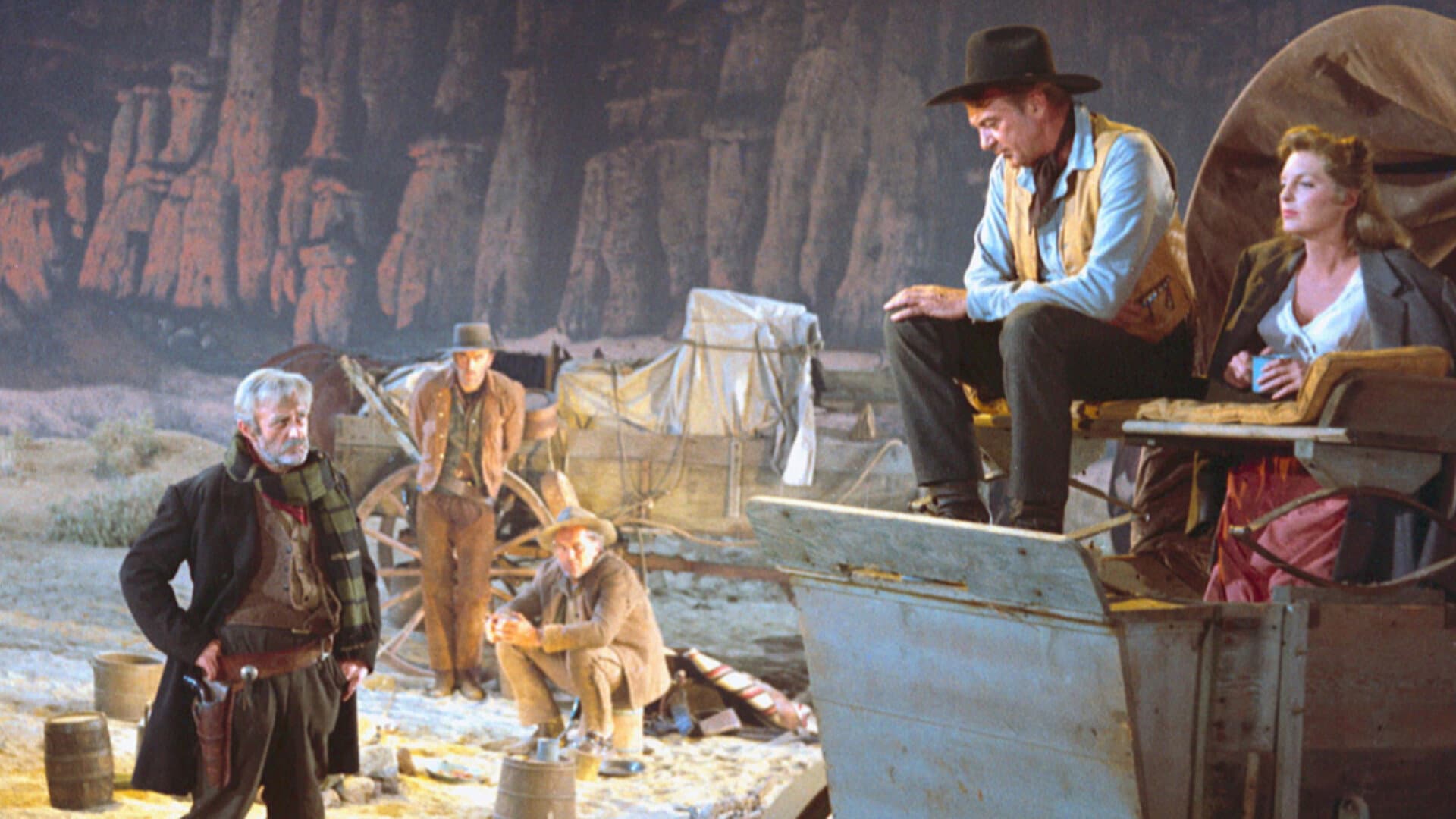 Man of the West backdrop