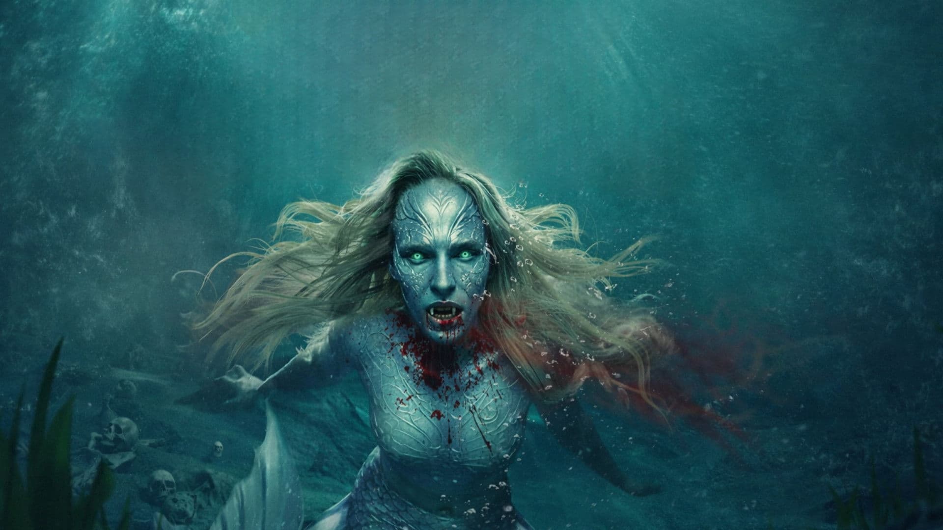 The Deadly Little Mermaid backdrop