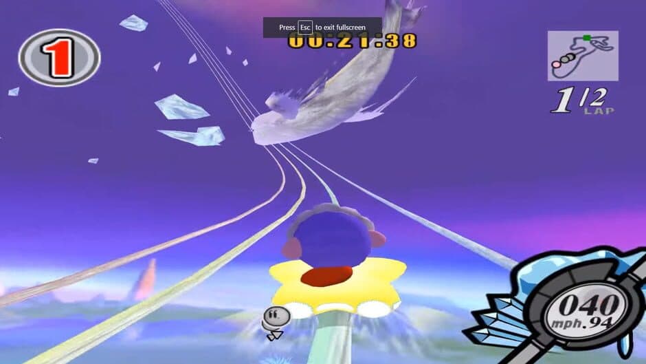 Kirby Air Ride screenshot 1