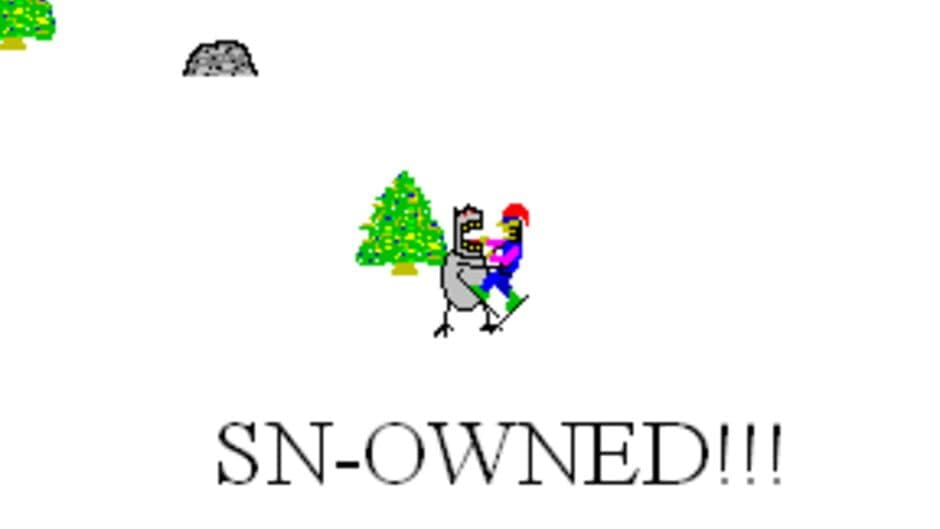 SkiFree screenshot 2