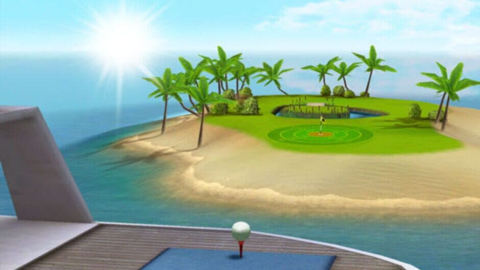 Flick Golf! screenshot 1