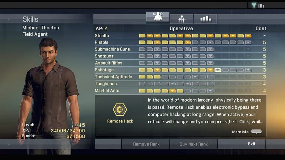 Alpha Protocol screenshot 2