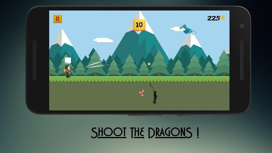 Hellanoid: Archer vs Dragons screenshot 1