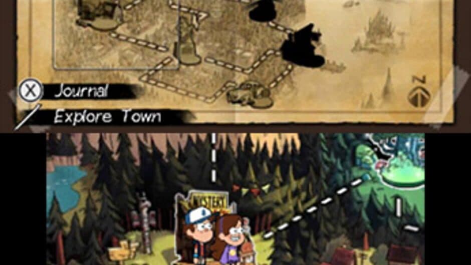 Gravity Falls: Legend of the Gnome Gemulets screenshot 1