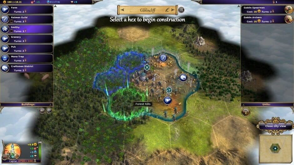 Warlock: Master of the Arcane screenshot 2