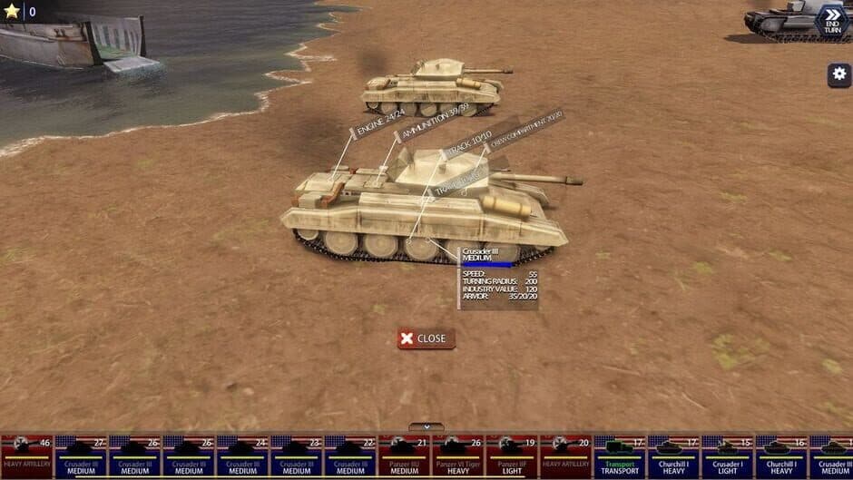 Battle Fleet: Ground Assault screenshot 1