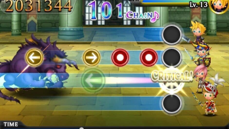 Theatrhythm Final Fantasy screenshot 1