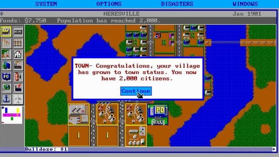 SimCity screenshot 1