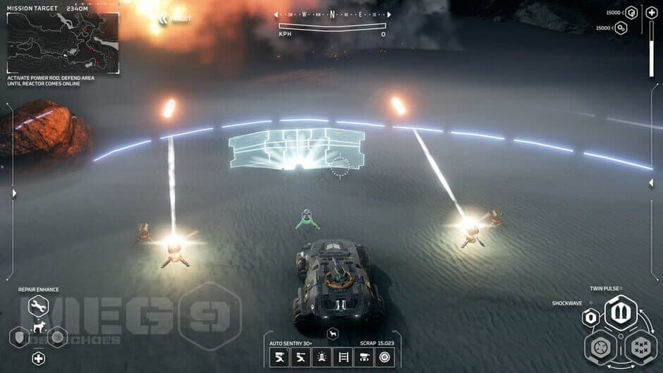 MEG 9: Lost Echoes screenshot 1