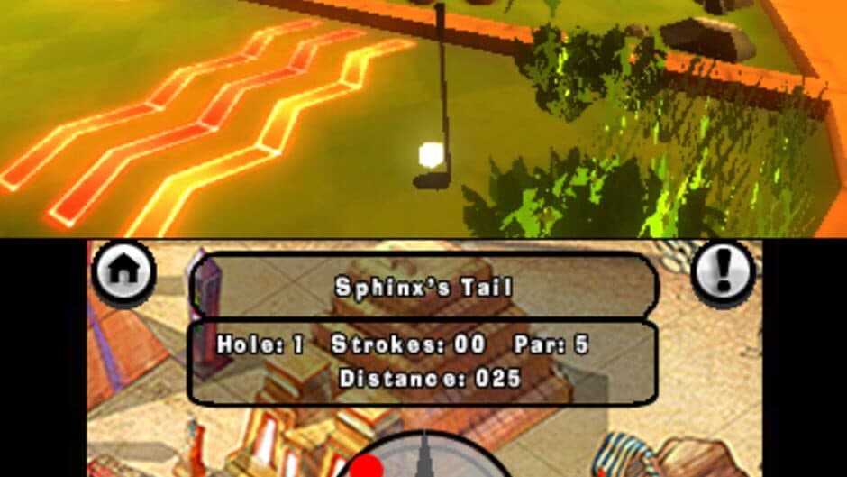Mini Golf Resort DS screenshot 1