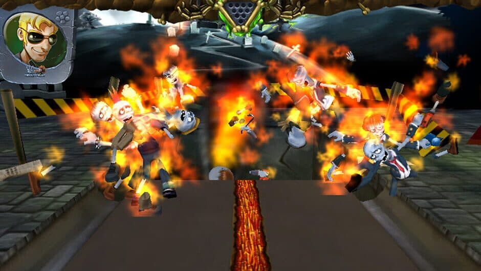 Zombie Bowl-O-Rama screenshot 1