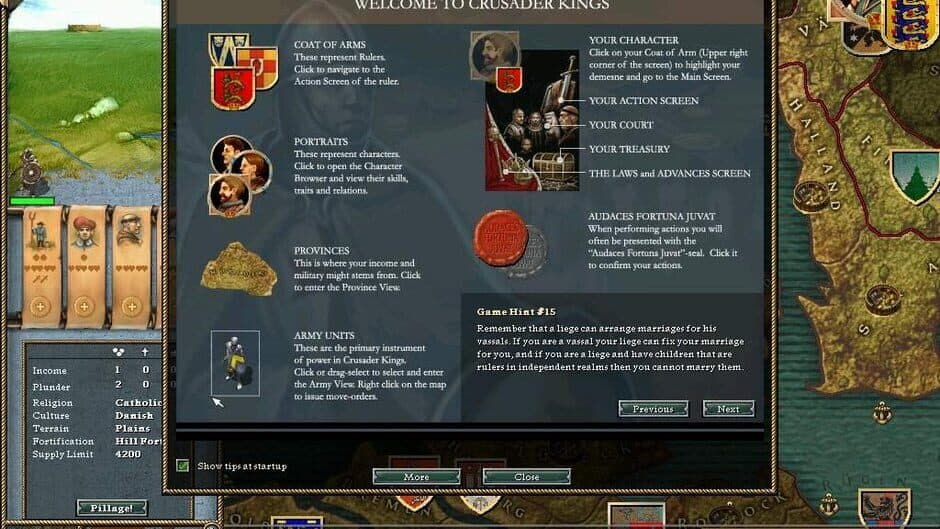 Crusader Kings screenshot 1