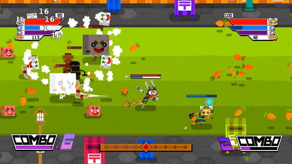 Ninjin: Clash of Carrots screenshot 1