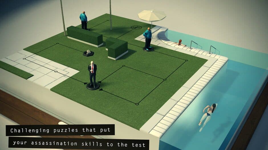 Hitman Go screenshot 1