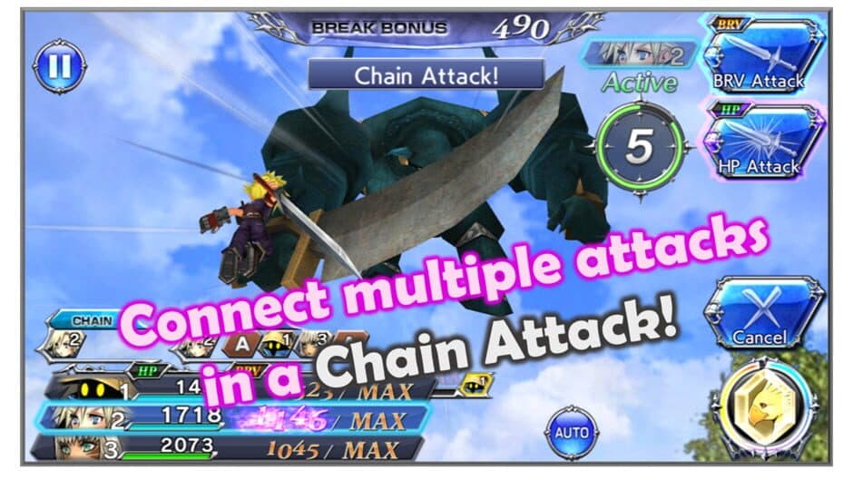 Dissidia Final Fantasy Opera Omnia screenshot 2