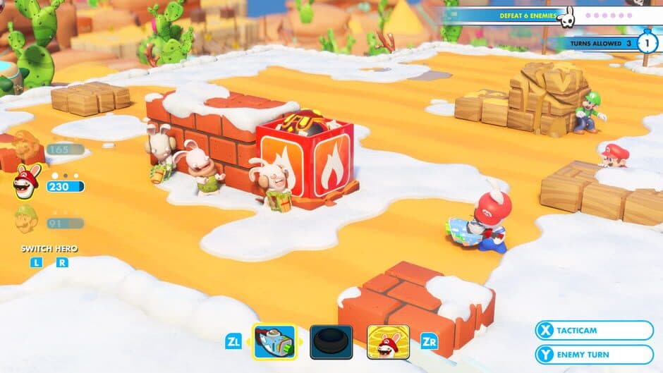 Mario + Rabbids Kingdom Battle screenshot 1