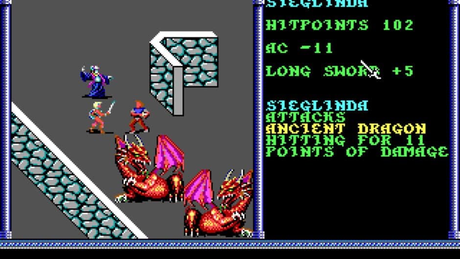 Advanced Dungeons & Dragons: Secret of the Silver Blades screenshot 1