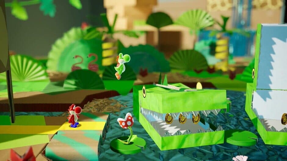 Yoshi's Crafted World screenshot 6