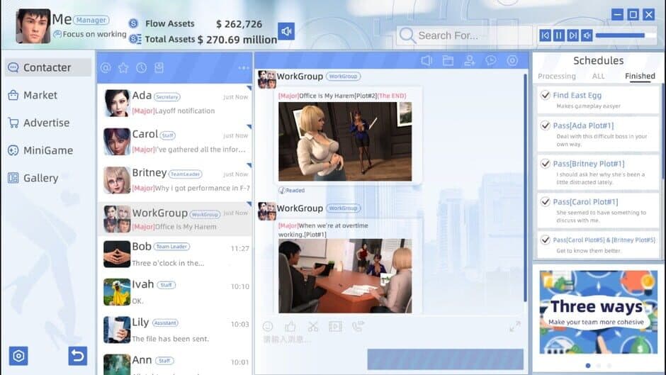 Office Is My Harem screenshot 7