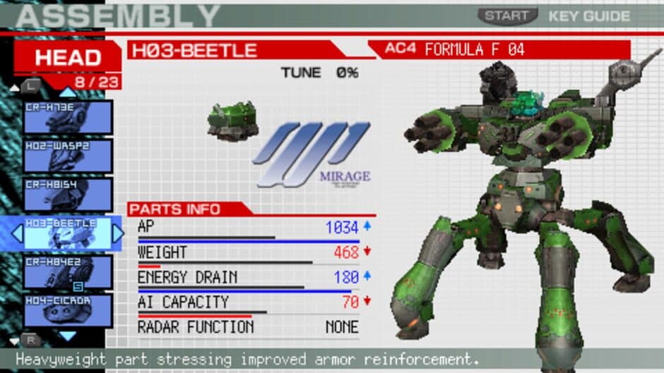 Armored Core: Formula Front screenshot 5