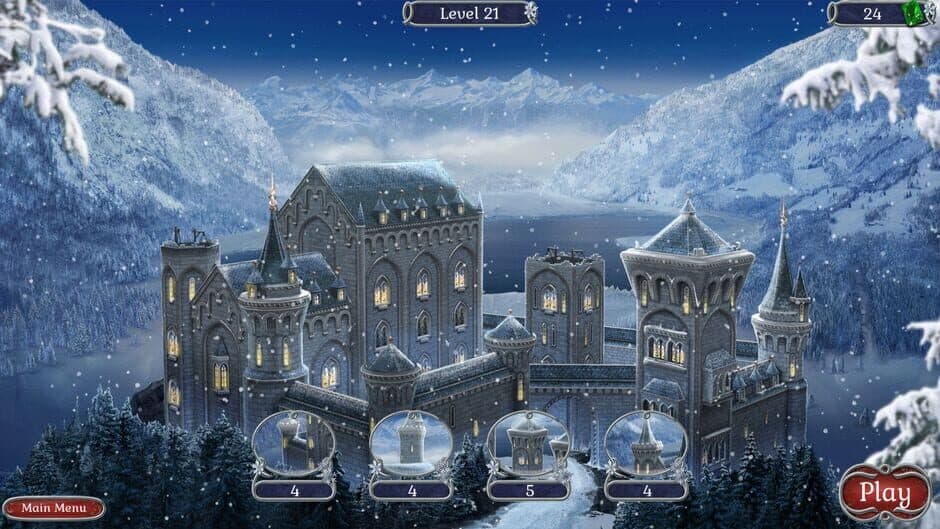 Jewel Match Solitaire Winterscapes screenshot 9