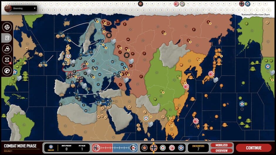 Axis & Allies 1942 Online screenshot 7