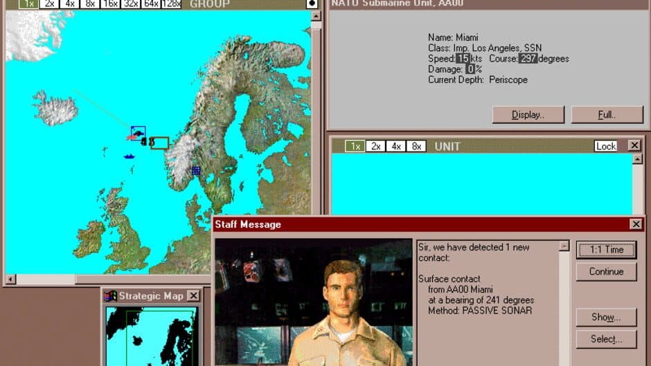 Harpoon Classic '97 screenshot 1