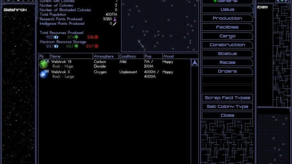 Space Empires IV screenshot 1