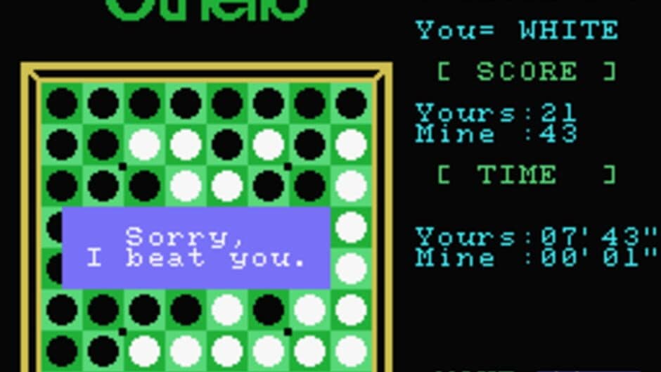 Computer Othello screenshot 3