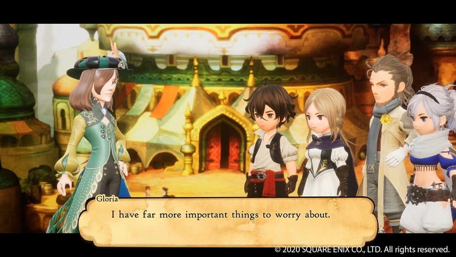 Bravely Default II screenshot 1