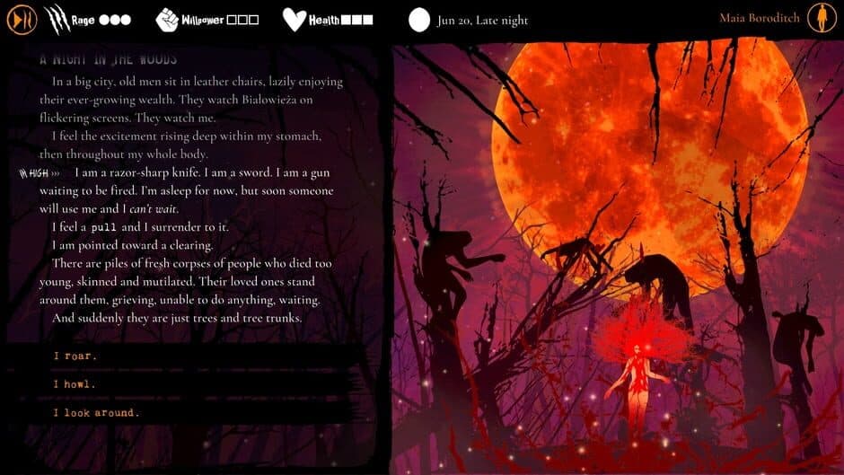 Werewolf: The Apocalypse - Heart of the Forest screenshot 3