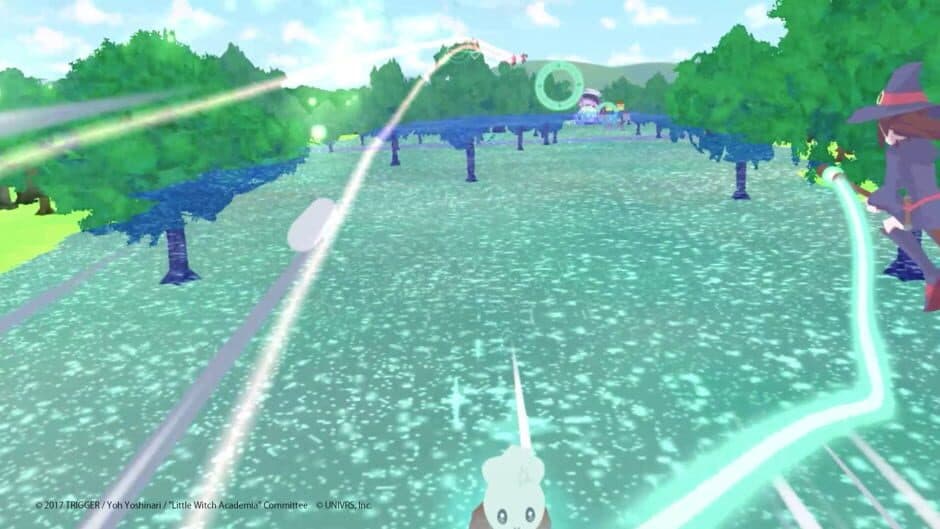 Little Witch Academia: VR Broom Racing screenshot 1