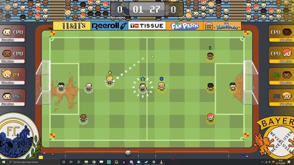 World Soccer Strikers '91 screenshot 3