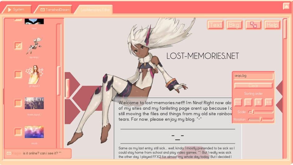 Lost Memories Dot Net screenshot 1