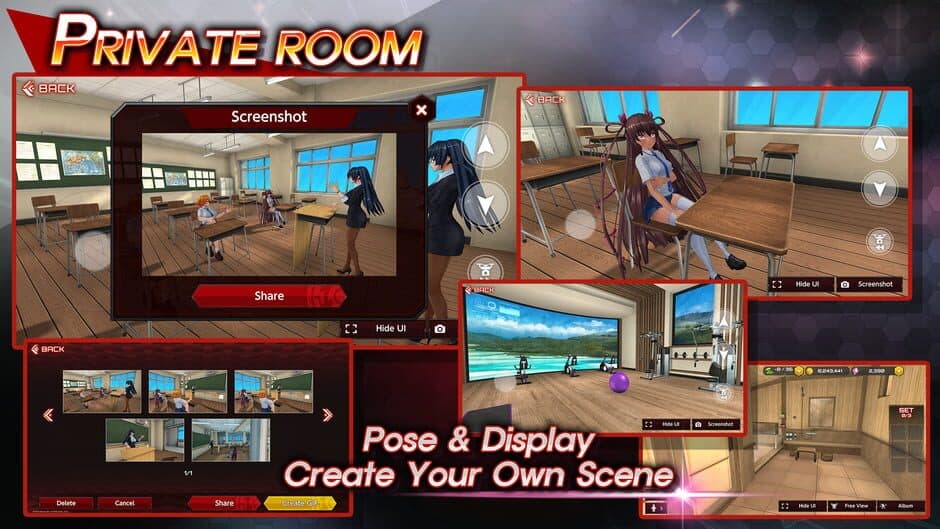 Action Taimanin screenshot 1