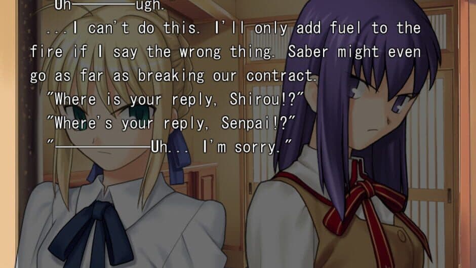 Fate/Stay Night screenshot 9