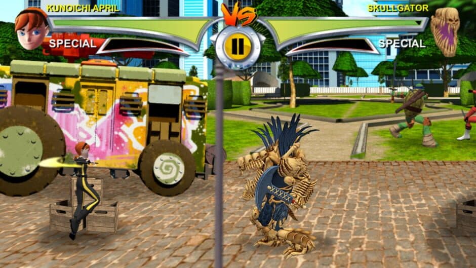 Power Rangers vs Teenage Mutant Ninja Turtles: Ultimate Hero Clash 2 screenshot 9