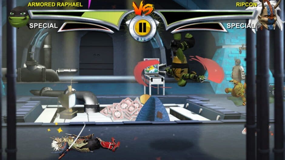 Power Rangers vs Teenage Mutant Ninja Turtles: Ultimate Hero Clash 2 screenshot 5