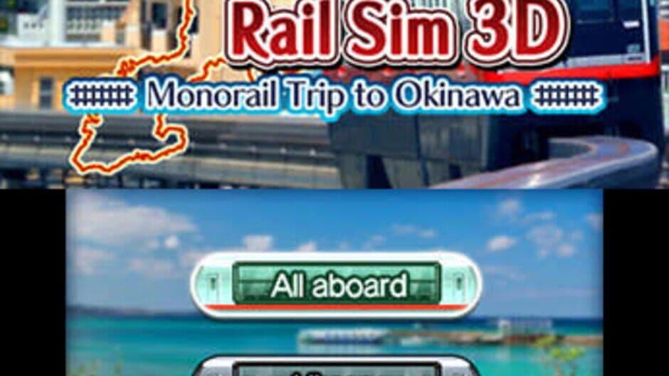 Japanese Rail Sim 3D Monorail Trip to Okinawa screenshot 1