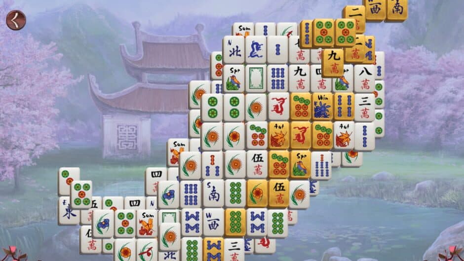 Sakura Day Mahjong screenshot 3