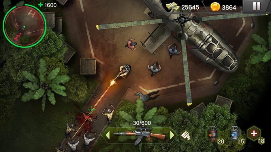 Zombie Shooter: Ares Virus screenshot 1