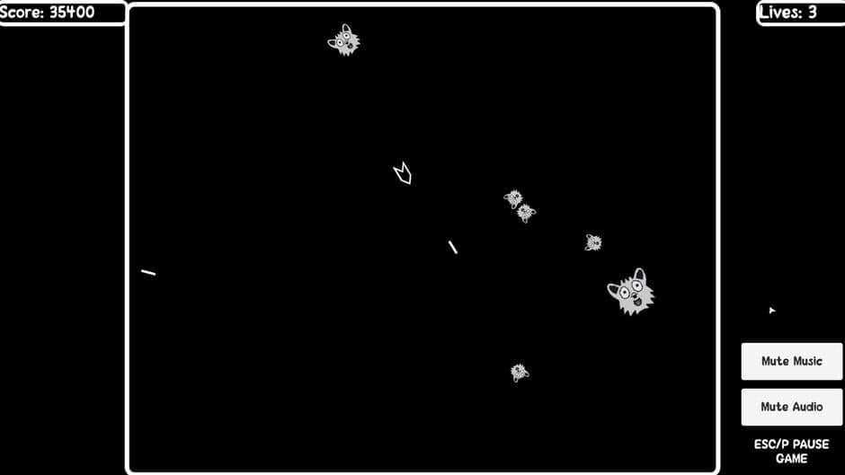 Endless Furry Asteroids screenshot 2