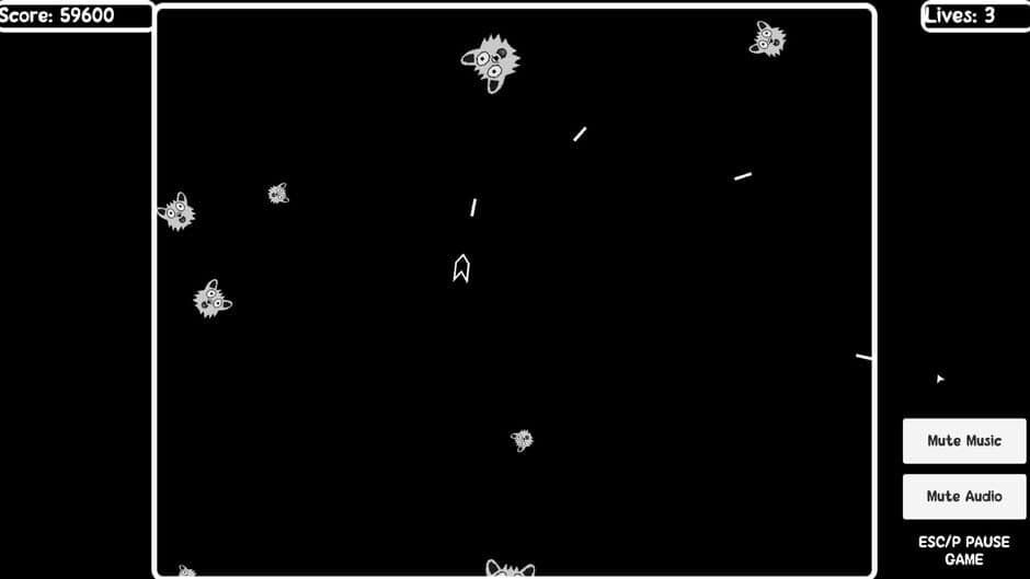 Endless Furry Asteroids screenshot 1