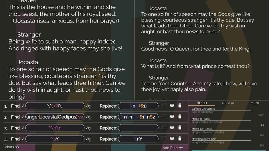 Copy Editor: A RegEx Puzzle screenshot 4