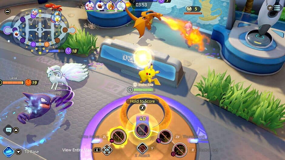 Pokémon Unite screenshot 1