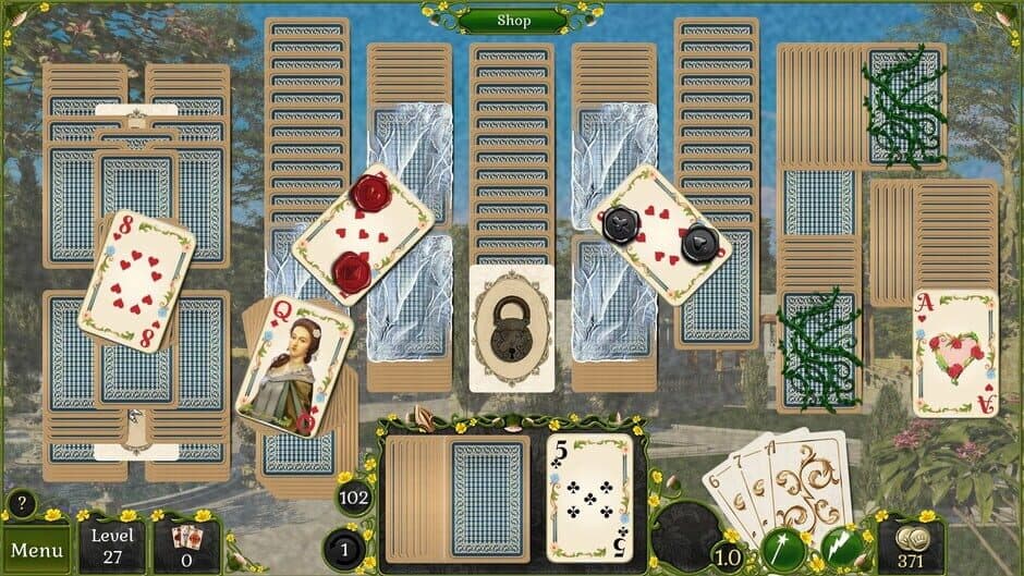 Jewel Match Solitaire: Summertime screenshot 2