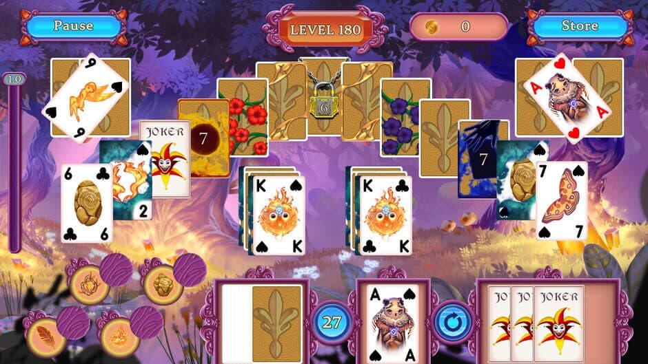 Endless Soul Light Solitaire screenshot 2