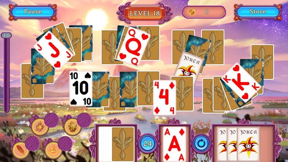 Endless Soul Light Solitaire screenshot 5