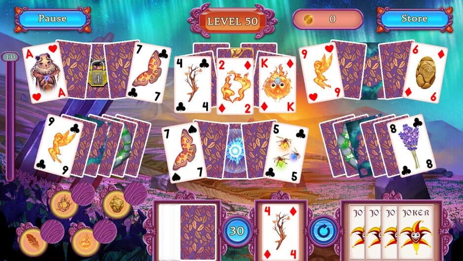 Endless Soul Light Solitaire screenshot 4